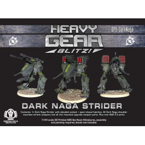 BT - Dark Naga Strider - 3D Printed Resin Miniature