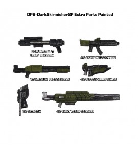 Dark Skirmisher Two Pack 3d Printed Resin Miniature