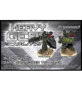 Dark Skirmisher Two Pack 3d Printed Resin Miniature