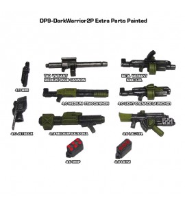 Dark Warrior Two Pack 3d Printed Resin Miniature