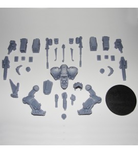 BT - Dark Naga Strider - 3D Printed Resin Miniature