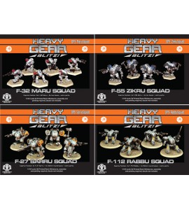 Caprice Maru, Zikru, Sarru & Rabbu Squads Bundle