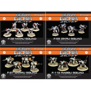 Caprice Maru, Zikru, Sarru & Rabbu Squads Bundle