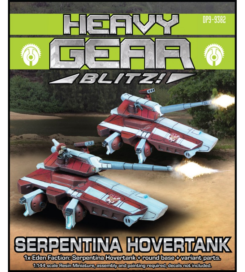 Serpentina Hovertank Pack