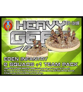 Eden Infantry 2 Squads + 1 Team Pack