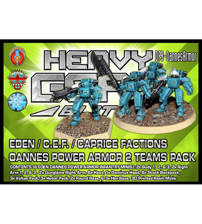 Eden Oannes Power Armor 2 Teams Pack