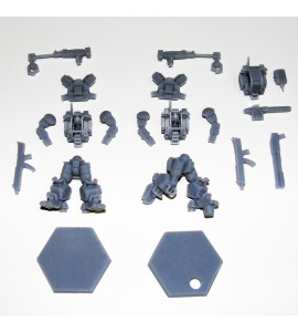 Bricklayer Two Pack 3D Printed Resin Miniature (Pre-Order)