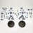 Bear Two Pack with Den Mother Upgrade Parts 3D Printed Resin Miniature