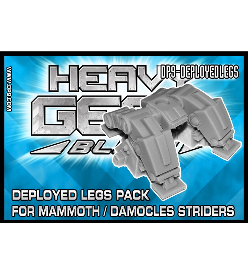 Mammoth / Damocles Deployed Legs Pack (3D printed parts)