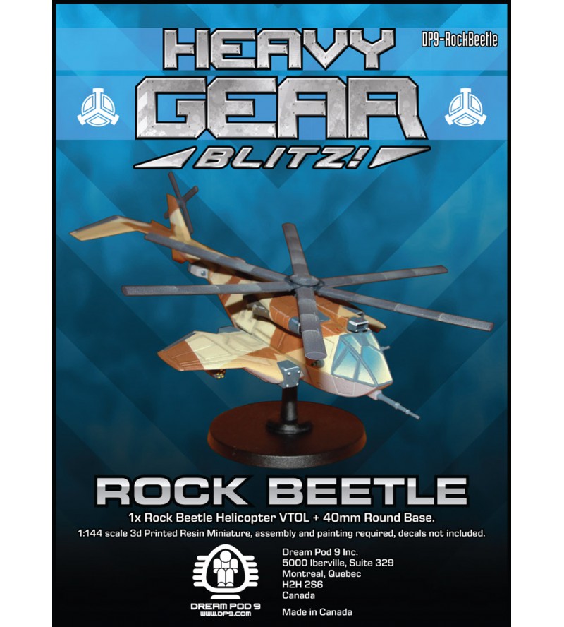 Rock Beetle Helicopter VTOL