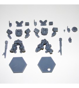 Hunter Commando Two Pack 3D Printed Resin Miniature (Pre-Order)