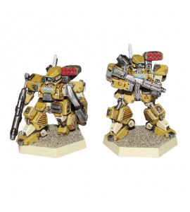 Hunter Two Pack - Kneeling & Leaning Poses 3D Printed Resin Miniature