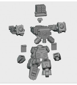 Mad Dog Two Pack 3D Printed Resin Miniature