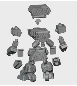 Mad Dog Two Pack 3D Printed Resin Miniature