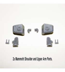 2x Mammoth / Damocles Shoulder and Upper Arm Parts Pack (3D printed parts)