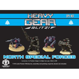 Northern Special Forces Squad (4 minis: 2x Panther, 2x Black Cat)
