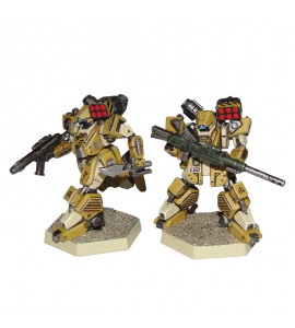 New North G.P. Squad (2x Tiger, 2x Hunter plus extra parts and weapons) 3D Printed Resin Minis 