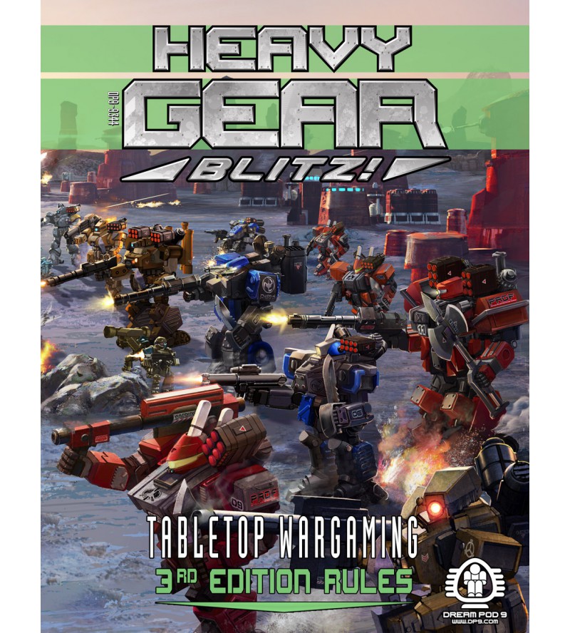 Heavy Gear Blitz! Tabletop Wargaming - 3rd Edition Rules <Current Rules Edition>