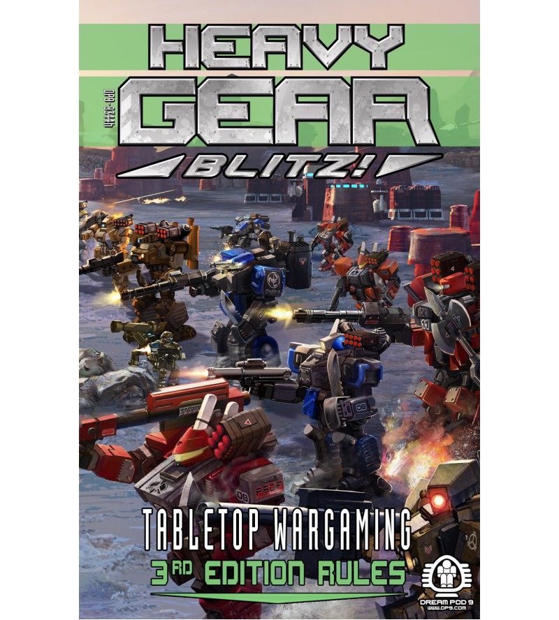 Heavy Gear Blitz! Tabletop Wargaming - 3rd Edition Rules - Version 3.0 - Small Format