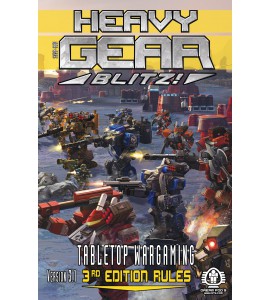 Heavy Gear Blitz - Battle in the Badlands - Two Player Starter Box - Updated with Small Format HGB 3.1 Rules