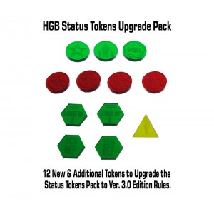 Heavy Gear Blitz Status Tokens Upgrade Pack 2nd to 3rd Edition