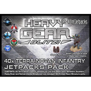 40x Terra Novan Infantry Jetpacks Pack