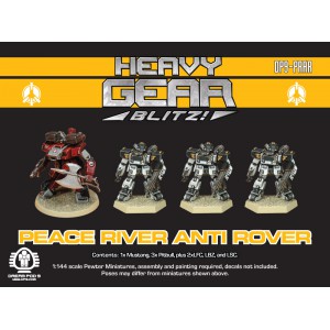 Peace River Anti Rover Squad (4 minis: 3x Pitbull, 1x Mustang)
