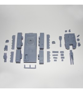 South Blitz Visigoth Main Battle Tank - 3D Printed Resin Miniature