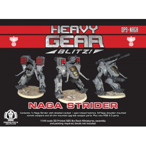South Naga Strider - 3D Printed Resin Miniature