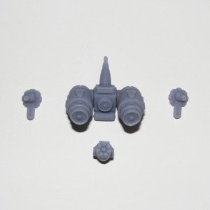 South - Naga Strider Hydro Pack Parts - 3D Printed Resin Parts