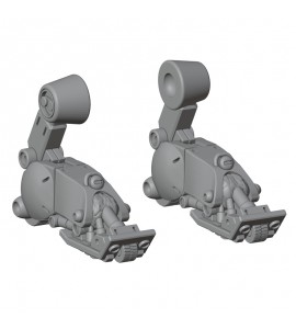 South/BT - Naga and Dark Naga SMS Roller Pose Legs - 3D Printed Resin Parts