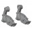 South/BT - Naga and Dark Naga SMS Roller Pose Legs - 3D Printed Resin Parts
