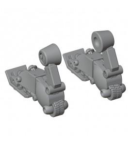 South/BT - Naga and Dark Naga SMS Roller Pose Legs - 3D Printed Resin Parts