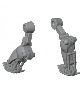 South/BT - Naga and Dark Naga Walking Pose Legs - 3D Printed Resin Parts