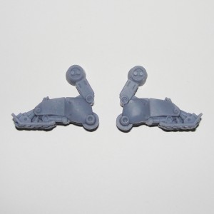 South/BT - Naga and Dark Naga SMS Roller Pose Legs - 3D Printed Resin Parts