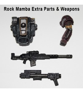 South Mountaineering Squad (2x Gold Mamba, 2x Rock Mamba, plus extra parts and weapons) 3D Printed Resin Minis