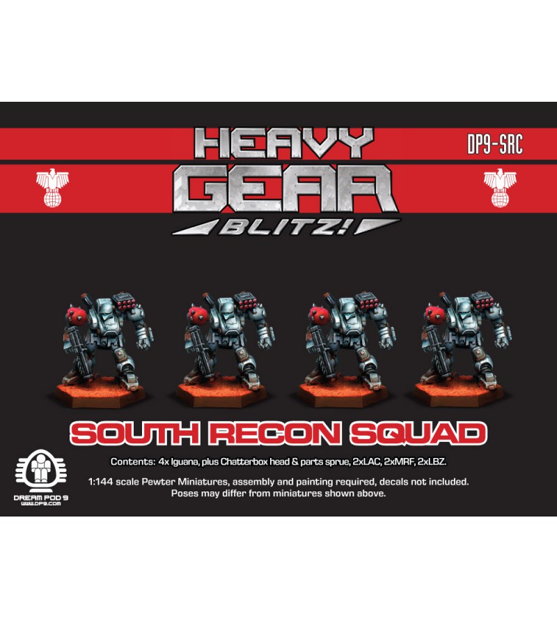 Southern Recon Squad (4 minis: 4x Iguana)