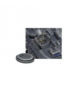 South Visigoth Main Battle Tank + Khan Turret - 3D Printed Resin Miniature