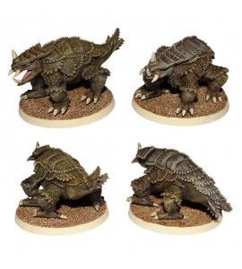 Terra Novan Fauna Set - 3D Printed Resin Miniatures