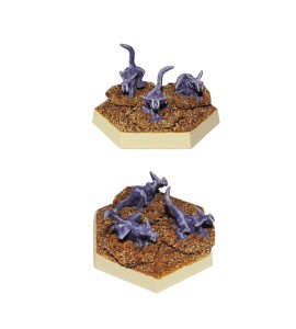 Terra Novan Fauna Set - 3D Printed Resin Miniatures