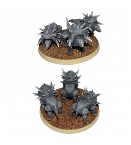 Terra Novan Fauna Set - 3D Printed Resin Miniatures
