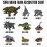Terra Novan Fauna Set - 3D Printed Resin Miniatures