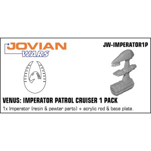 Jovian Wars: Venus Imperator Patrol Cruiser Single Pack