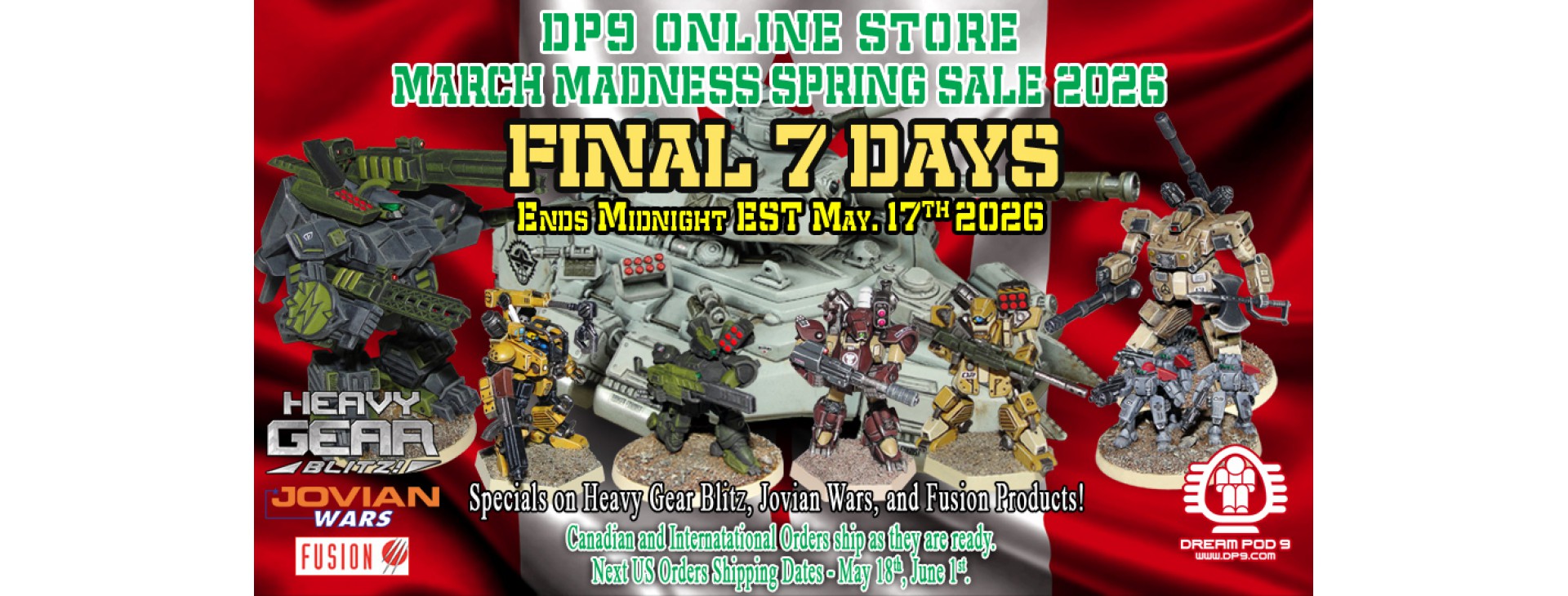 Spring Sale Final 7 Days