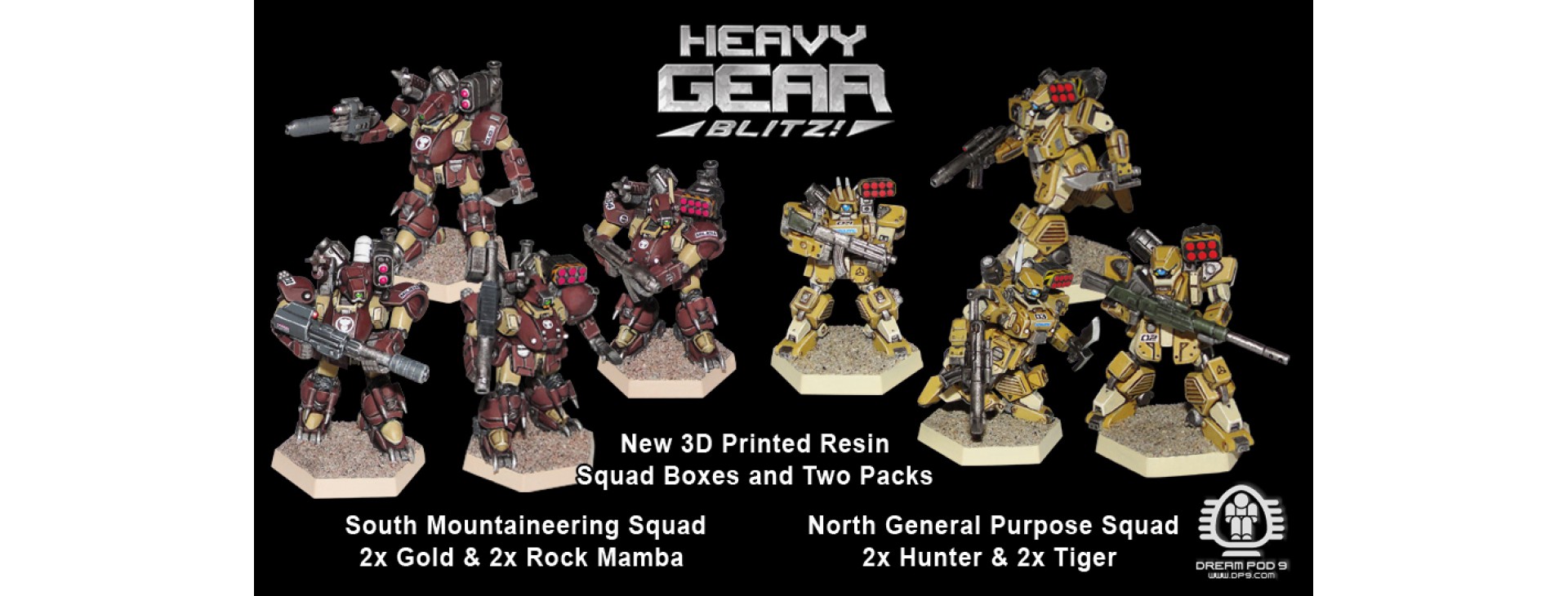 South Mountaineering and North General Purpose Squads