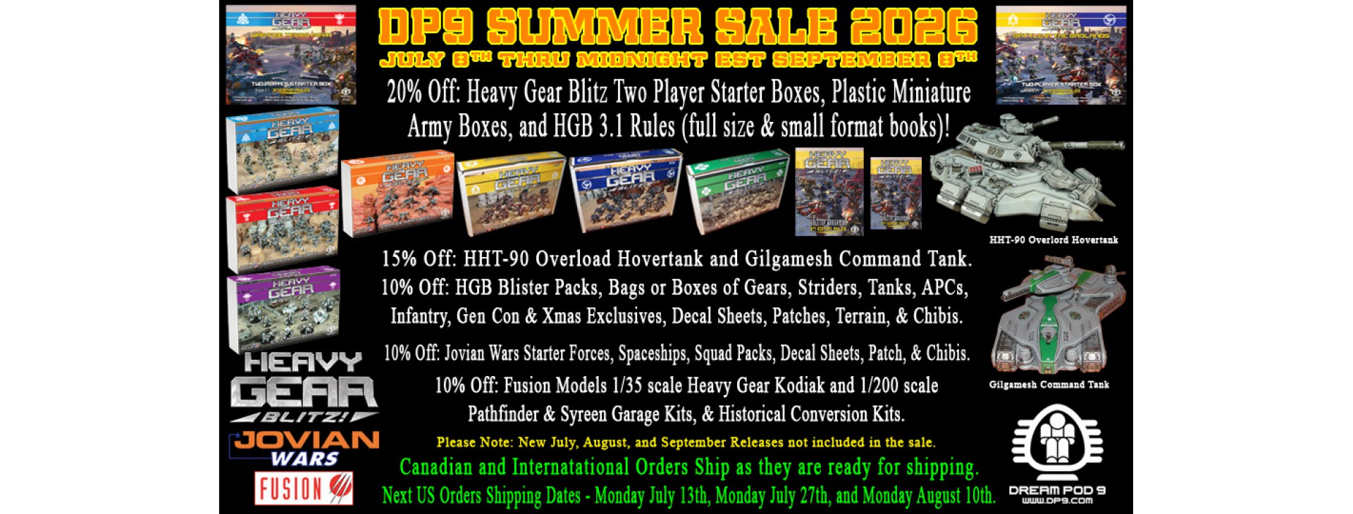 DP9 Summer Sale 2026