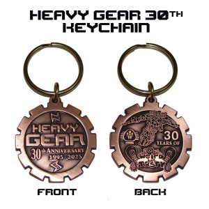 Heavy Gear 30th Anniversary Keychain