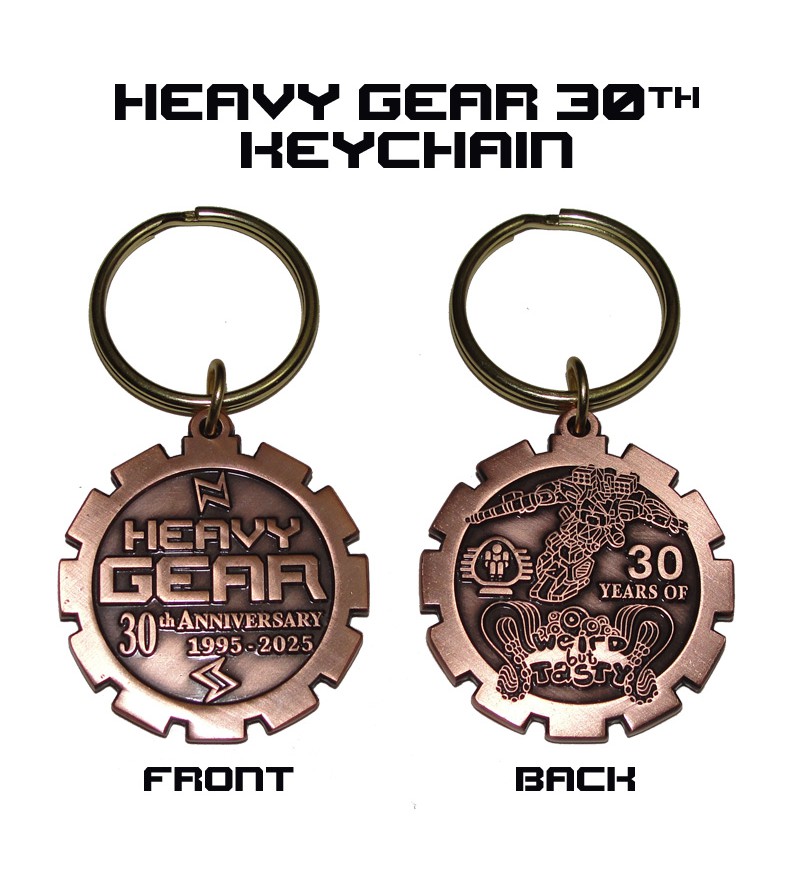 Heavy Gear 30th Anniversary Keychain