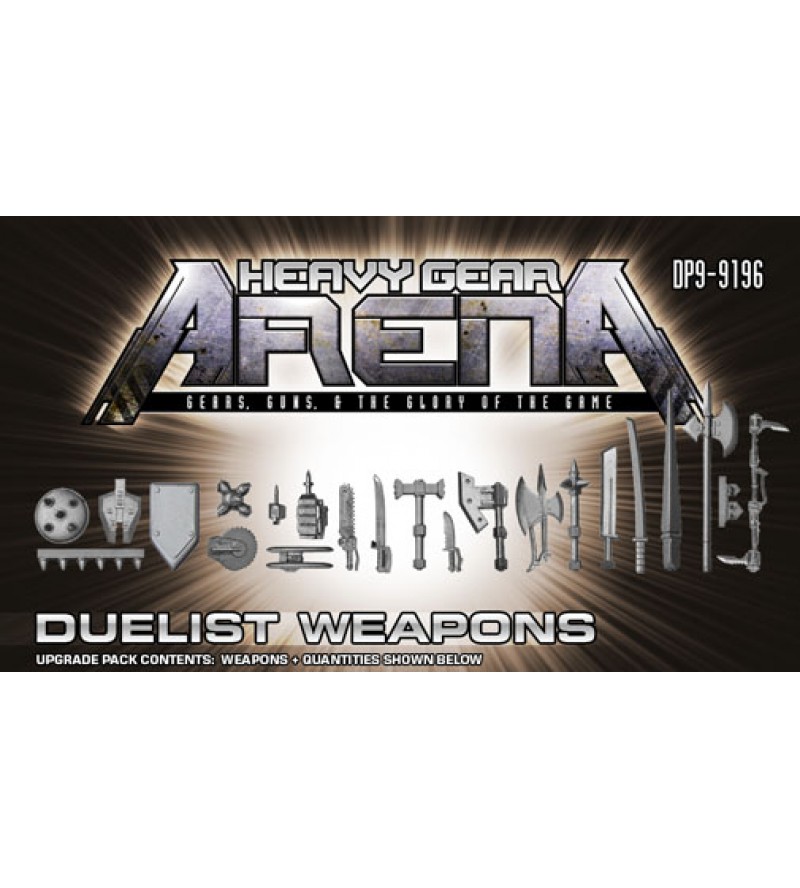 Heavy Gear Arena - Duelist Weapons Upgrade Pack