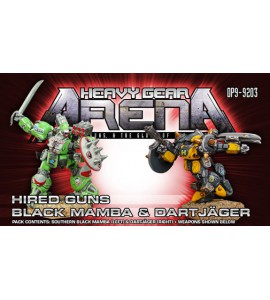 Heavy Gear Arena - Hired Guns Black Mamba & DartJager Pack
